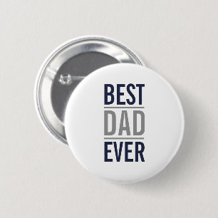 Bester Vater je   Moderne blaue Schaltfläche für d Button