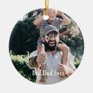 Bester Vater je Moderne Fotosammlung Keramik Ornament