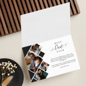 Bester Vater je Moderne Fotosammlung Personalisier Karte