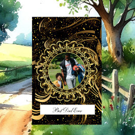 Bester Vater je Moderne Kalligraphie Wirbel mit Go Golfhandtuch