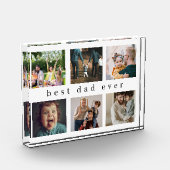 Bester Vater je | Moderner Foto (Links)