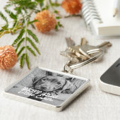 Bester Vater je Modernes, benutzerdefiniertes Foto Schlüsselanhänger (Seite)