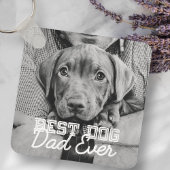 Bester Vater je Modernes, benutzerdefiniertes Foto Schlüsselanhänger