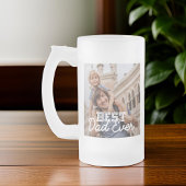 Bester Vater je Modernes, Cooles Foto Mattglas Bierglas