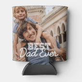 Bester Vater je Modernes Cooles Stitch-Foto Dosenkühler (Vorderseite)