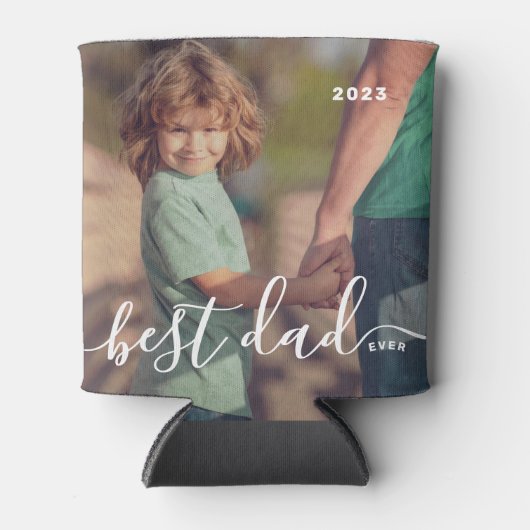 Bester Vater je Modernes, einfaches und spielerisc Dosenkühler (Vorderseite)