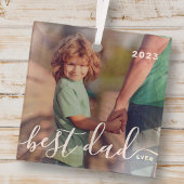 Bester Vater je Modernes, einfaches und spielerisc Ornament Aus Glas