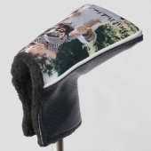 Bester Vater je Modernes Foto Golf Headcover (3/4 Vorderseite)