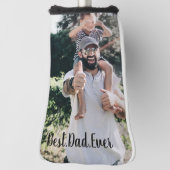 Bester Vater je Modernes Foto Golf Headcover (Rotieren 90)