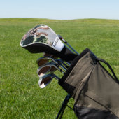 Bester Vater je Modernes Foto Golf Headcover (In SItu)