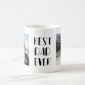 Bester Vater je Modernes Foto Niedlich Kaffeetasse (Mittel)