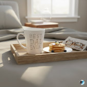 Bester Vater je Modernes Foto Vatertag Milchtasse