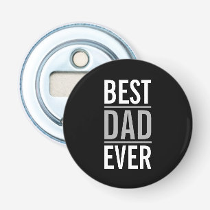 Bester Vater je Modernes Schwarz Flaschenöffner