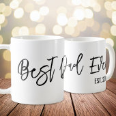 Bester Vater je Modernes Skript Personalisiert Kaffeetasse