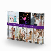 Bester Vater je Modernes Vatertag Foto Display (Rechts)