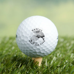 Bester Vater je Modernes Vatertag Foto Golfball