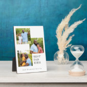 Bester Vater je Multi-FotoCollage Fotoplatte (Seite)