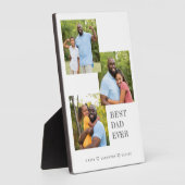 Bester Vater je Multi-FotoCollage Fotoplatte (Seite)