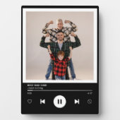 Bester Vater je Music Player Foto - Achtung Fotoplatte (Vorderseite)