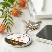 Bester Vater je Musik Sake Moderner Vatertag Schlüsselanhänger (Seite)