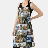 Bester Vater je Muster für Collage Schürze (InSitu)