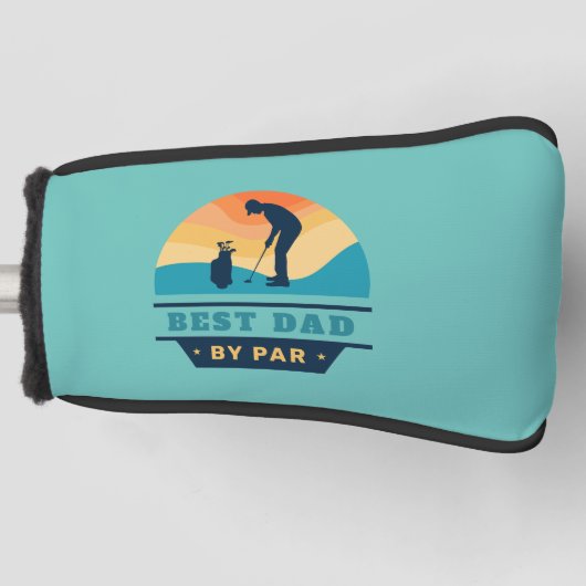 Bester Vater je nach Farbrückgabe Golf Headcover (Vorderseite)