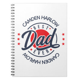 Bester Vater je Name Golf Progress Notizblock