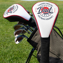 Bester Vater je Name Red White Blue