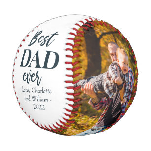 Bester VATER je Navy Blue Vatertag Baseball