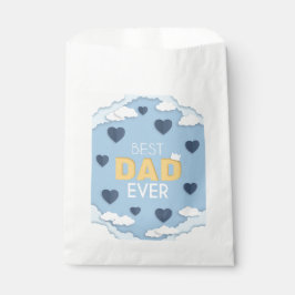 Bester Vater je Niedlicher Vater-Tag-Notebook Geschenktütchen