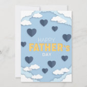 Bester Vater je Niedlicher Vatertag (Rückseite)