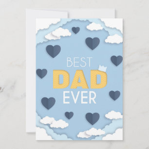 Bester Vater je Niedlicher Vatertag