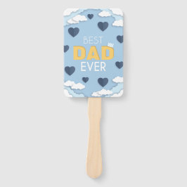 Bester Vater je Niedlicher Vatertag Fächer