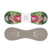 Bester Vater je Niedliches Foto Personalisiert Baseball (Paneele)