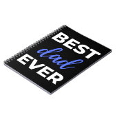 Bester Vater je Notizblock (Linke Seite)