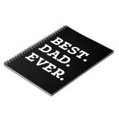 Bester Vater je Notizblock (Linke Seite)