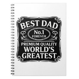 Bester Vater je Notizblock