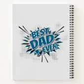 Bester Vater je Notizbuch (Rückseite)