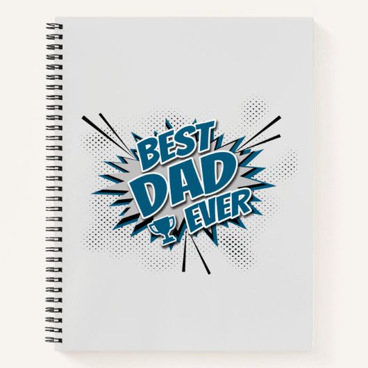 Bester Vater je Notizbuch (Vorderseite)