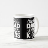 Bester Vater je (nur meine Kinder Frag) - Der lust Kaffeetasse (VorderseiteRechts)