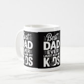 Bester Vater je (nur meine Kinder Frag) - Der lust Kaffeetasse (Vorderseite Links)