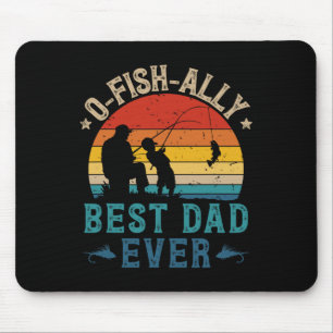 Bester Vater je Ofishally Sunset Fischer Mousepad