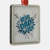 Bester Vater je Ornament Aus Metall (Rechts)