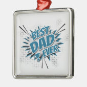 Bester Vater je Ornament Aus Metall (Links)