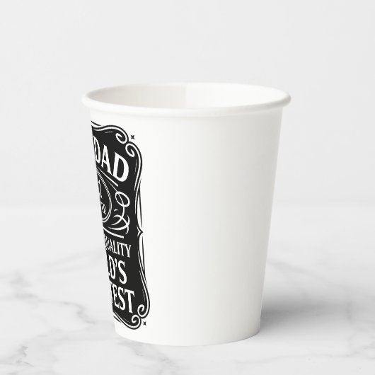 Bester Vater je Pappbecher (Links)