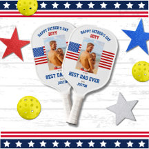 Bester Vater je Patriotic Red White Blue Foto