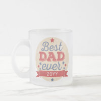 Bester Vater je Patriotic Stars Retro Foto