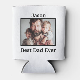 Bester Vater je personalisieren kaukasischen Ameri Dosenkühler