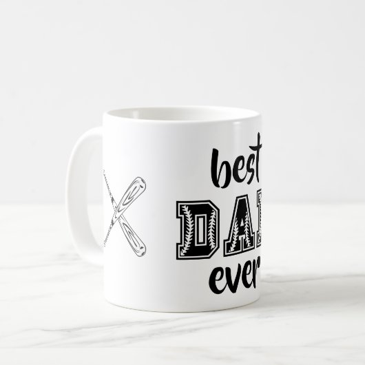 Bester Vater je Personalisiert Kaffeetasse (Vorderseite Links)
