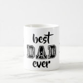 Bester Vater je Personalisiert Kaffeetasse (Mittel)